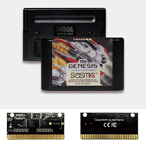 Aditi Hellfire - SAD LABEL FlashKit MD Electroless Gold PCB kartica za Sega Genesis Megadrive Video Console