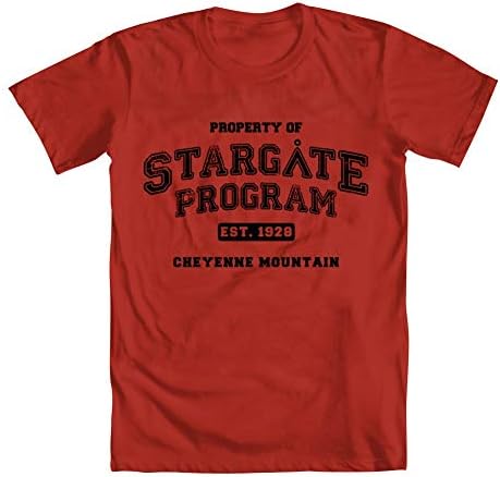Nekretnina Geek Teez Stargate programa Muška majica