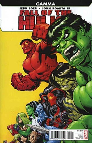 Pad Hulkova: gama 1 VF ; Marvel comic book